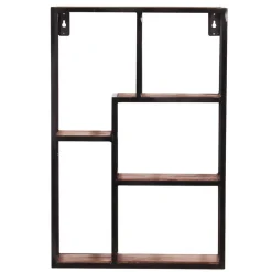 Best 40x60x13 Industrial Wandregal mit 5 Fächern - Mendoza Regale