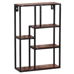 Best 40x60x13 Industrial Wandregal mit 5 Fächern - Mendoza Regale