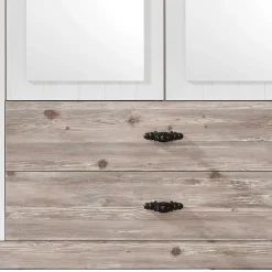 Sale 215x201x60 Kleiderschrank Country Style - Nedita Kleiderschränke|Schränke