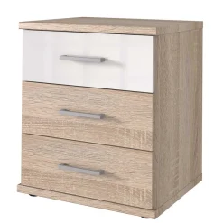 Outlet 46x58x40 Kleine Kommode mit drei Schubladen - Fabricus Kommoden