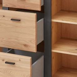 134x86x42 Kombi-Kommode teilmassiv - Latenda Sideboards