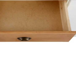 140x80x35 Landhaus Anrichte mit Metallgriffen - Xasimir Sideboards