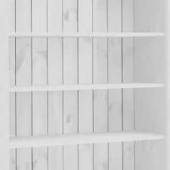 Clearance 108x203x45 Landhaus Regal mit 2 Türen & Schublade - Satumare I Regale