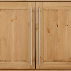 Best 132x70x39 Moderne Holzkommode mit drei Türen - Noellisa Sideboards