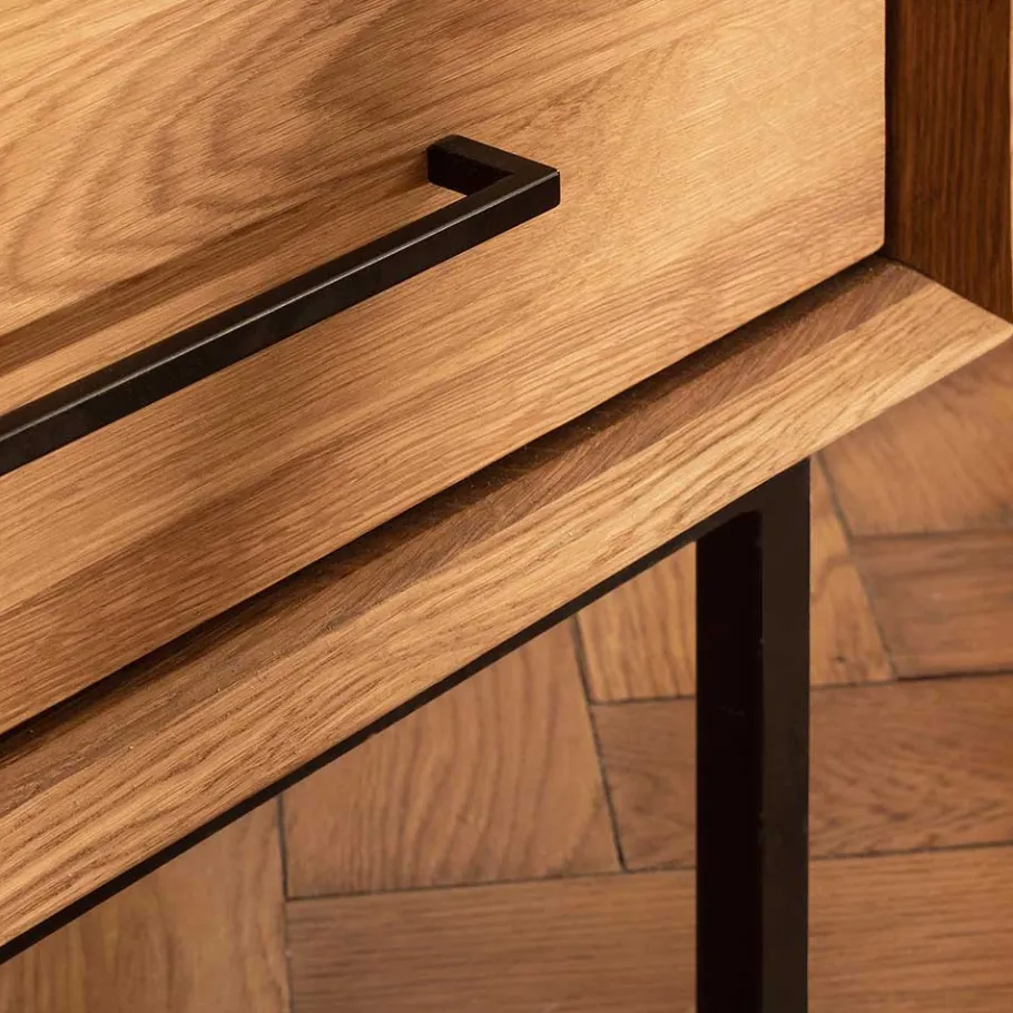 Best 51x50x40 Nachtkommode mit Fach & Schublade - Kerfa Kommoden