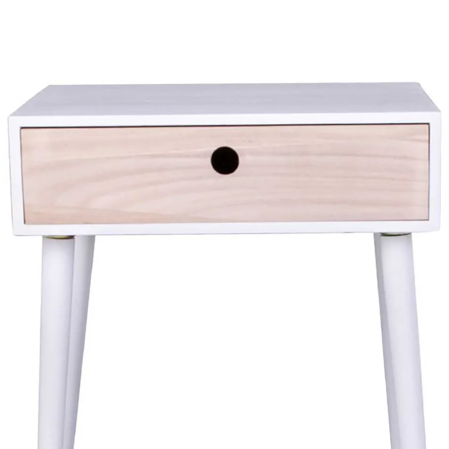 Best 45x55x32 Nachtkonsole im Skandinavischen Wohnstil - Synfonica Kommoden