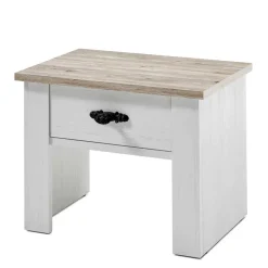 Outlet 58x45x40 Nachtkonsole mit Schublade - Nedita Kommoden