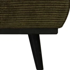 Best 80x40x55 Polsterhocker in Dunkelgrün - Pleano Hocker