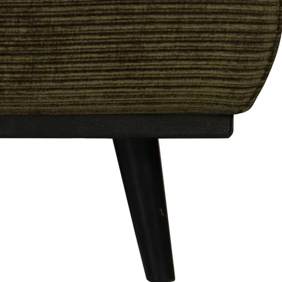 Best 80x40x55 Polsterhocker in Dunkelgrün - Pleano Hocker