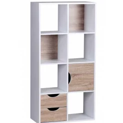 Best 60x120x29 Regal mit 6 Fächern & Tür - Zyricos Regale