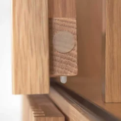 85x170x43 Schrank mit drei Lamellen Türen - Azuro Schränke