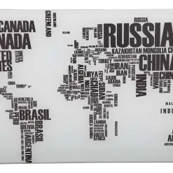 Online 113x73x58 Schreibtisch aus bedrucktem Glas - Ugolina Tische