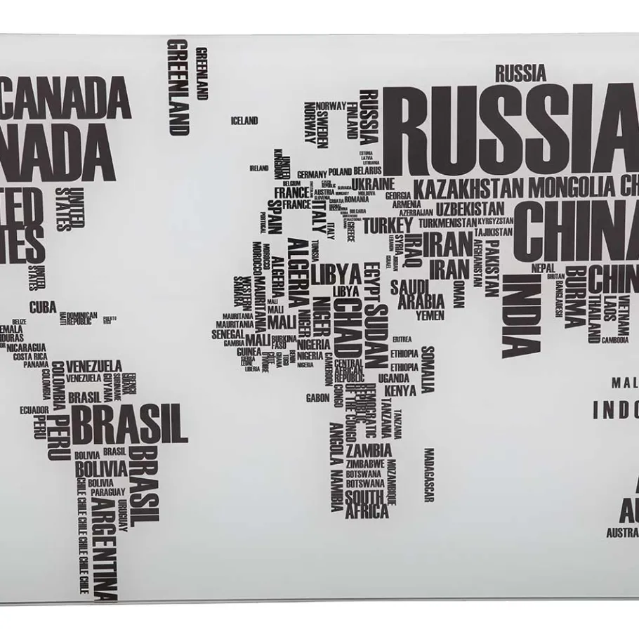 Online 113x73x58 Schreibtisch aus bedrucktem Glas - Ugolina Tische