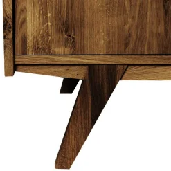 160x90x50 Sideboard in Nussbaumfarben lackiert - Nadelle Sideboards