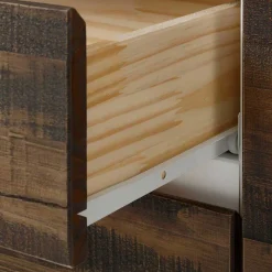 Best 165x68x35 Sideboard in Weiß & Kiefer dunkel - Chihu Sideboards