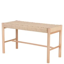 Best 80x45x35 Sitzbank aus Kordel Geflecht - Vanadrino Sitzbank