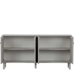 160x78x46 Skandi Sideboard 4-türig in Grau - Huvina Sideboards