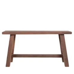 Best 90x45x25 Teakholz Bank naturbelassen - Verdena Sitzbank