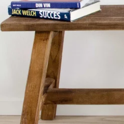 Best 90x45x25 Teakholz Bank naturbelassen - Verdena Sitzbank