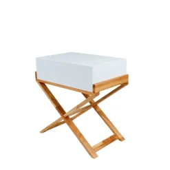 Sale 56x58x34 Truhe Kommode mit Klappe - Esmail Kommoden