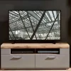 Best 140x51x47 TV Element in Grau & Eiche - Fraguca Tv & Hifi-Möbel|Lowboards