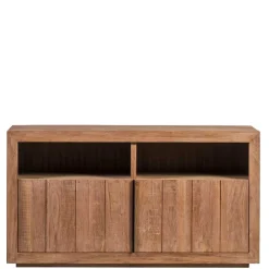 138x75x50 TV Kommode aus Teak Massivholz - Myons Tv & Hifi-Möbel