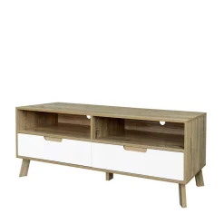 Best 140x52x40 TV Kommode im Skandi Design - Justa Tv & Hifi-Möbel|Lowboards