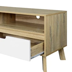 Best 140x52x40 TV Kommode im Skandi Design - Justa Tv & Hifi-Möbel|Lowboards