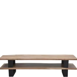 140x36x40 TV Tisch aus Akazie Massivholz - Varabera Tv & Hifi-Möbel|Lowboards