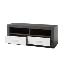 Discount 250x100x45 TV Wohnwand in Hochglanz - Istensa II (dreiteilig) Wohnwände