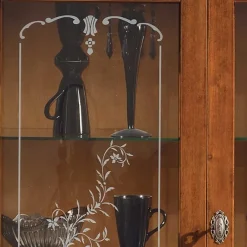 107x120x40 Vitrine im Italienischen Stil - Carlenna Highboards