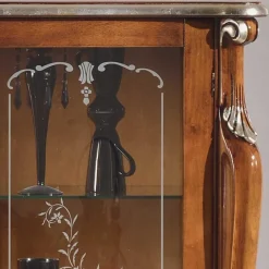 107x120x40 Vitrine im Italienischen Stil - Carlenna Highboards