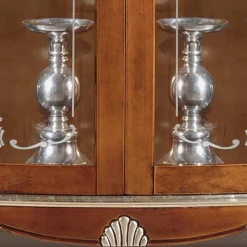 107x120x40 Vitrine im Italienischen Stil - Carlenna Highboards