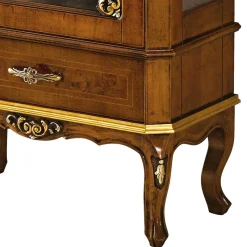 Best 68x204x41 Vitrine im Italienischem Stil - Leonid Vitrinen