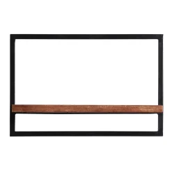 65x25x35 Wandboard aus Holz & Altmetall - Mendoza Regale