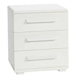 Sale 48x57x43 Weiße Nachtkommode aus Buche - Paniera Kommoden