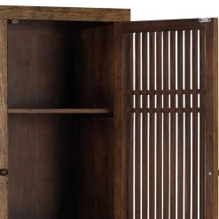 100x160x45 Wohnzimmerschrank mit zwei Türen - Charin Vitrinen