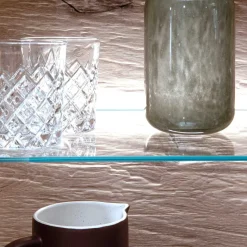 150x124x38 Wohnzimmerschrank mit Glas modern - Bekunion Highboards|Kommoden