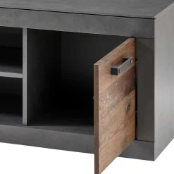 New Zweifarbige TV Wohnwand Kombi - Timuras (dreiteilig) Wohnwände