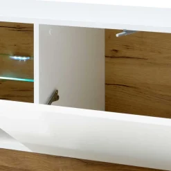 New Zweifarbige Wohnzimmer Möbel Kombi - Myrda (vierteilig) Wohnwände