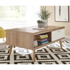 New Zweifarbiges Wohnzimmer Möbel Set - Cablos (sechsteilig) Wohnwände