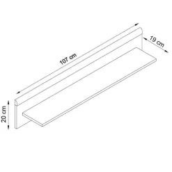 New Zweifarbiges Wohnzimmer Möbel Set - Cablos (sechsteilig) Wohnwände
