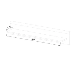 New Zweifarbiges Wohnzimmer Möbel Set - Cablos (sechsteilig) Wohnwände